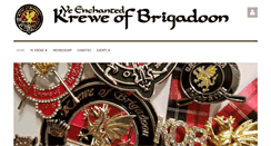 Desktop Screenshot of kreweofbrigadoon.org
